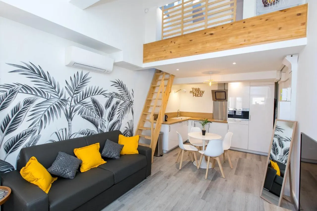 Duplex : Plage 300M, Clim, Netflix Cannes France