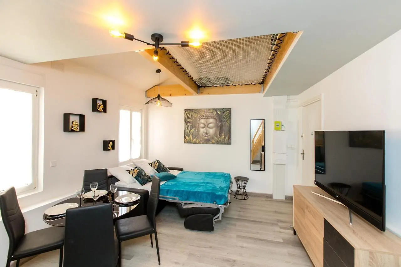 Apartment Duplex : Plage 300M, Clim, Netflix Cannes